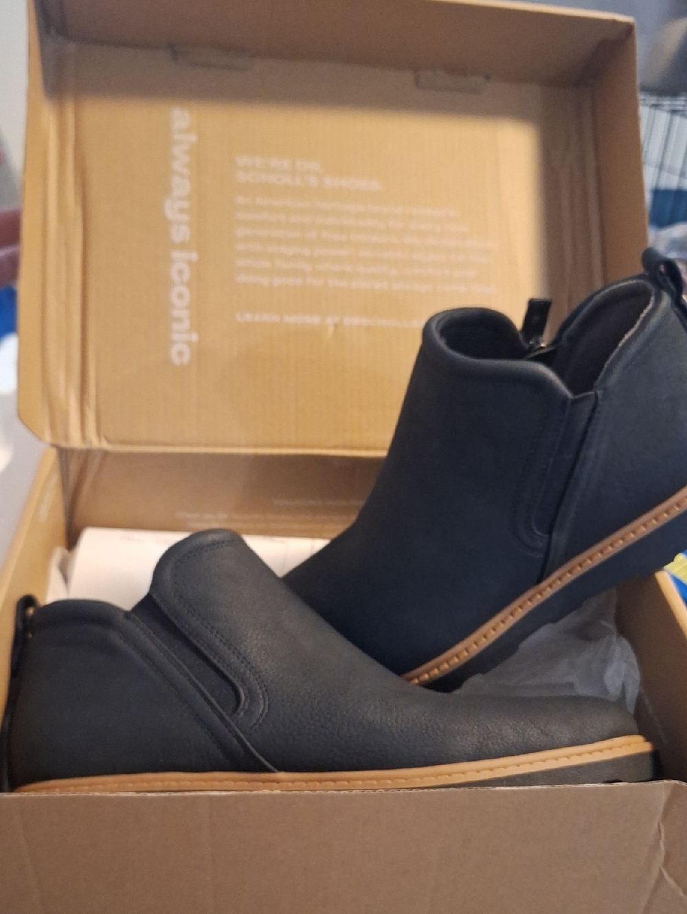 Women Margo Women Bootie Black Slip-On  Casual Shoes Size 8 M